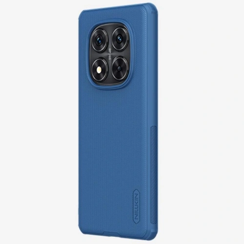 Nillkin Super Frosted Shield Pro case in blue, perfect for Xiaomi Redmi Note 14 Pro.