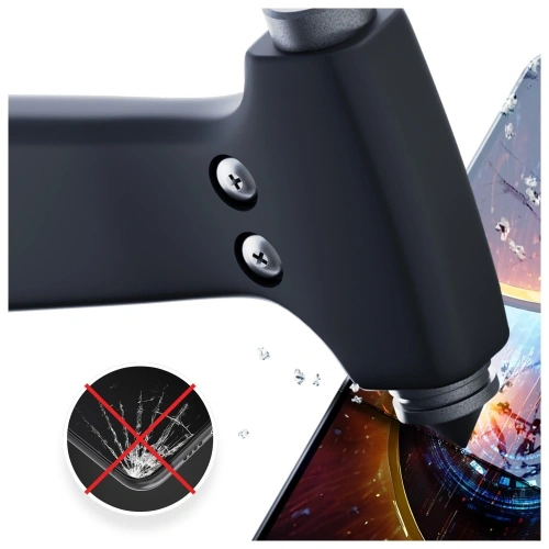 Folia ochronna 3MK Silky Matt Privacy z bliska, ukazująca teksturę matowego wykończenia.