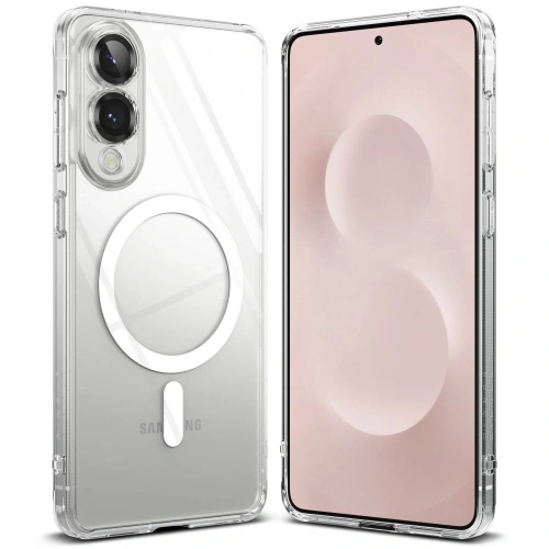 Zbliżenie na etui Ringke Fusion, pokazujące jego hybrydowy materiał