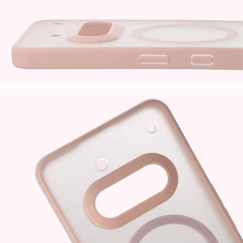 Etui Bizon Case MatteO z widokiem na precyzyjne wycięcia na porty