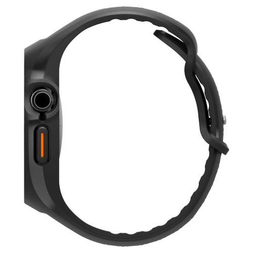 Hybrydowy pasek Spigen Liquid Air Pro z bliska, ukazujący detal wykończenia.
