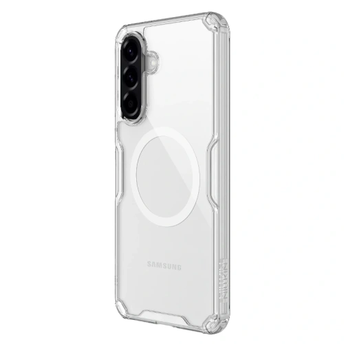 Etui Nillkin Nature Pro Magnetic w przezroczystym kolorze, idealnie dopasowane do Samsung A56 5G.