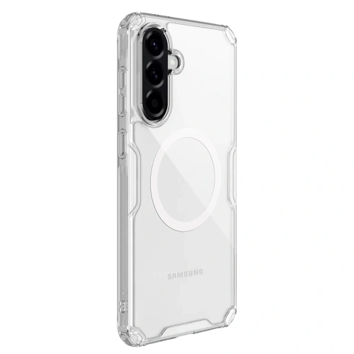 Zbliżenie na etui Nillkin Nature Pro, ukazujące jego hybrydowy materiał.