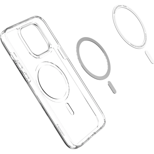 Etui Spigen Ultra Hybrid MagSafe w białym kolorze, idealne dopasowanie do iPhone 14 Pro