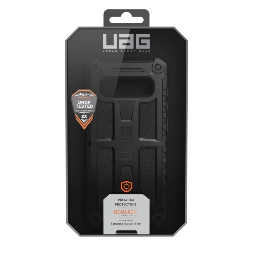 Etui UAG Urban Armor Gear Monarch Samsung Galaxy S10+ Plus (czarne)