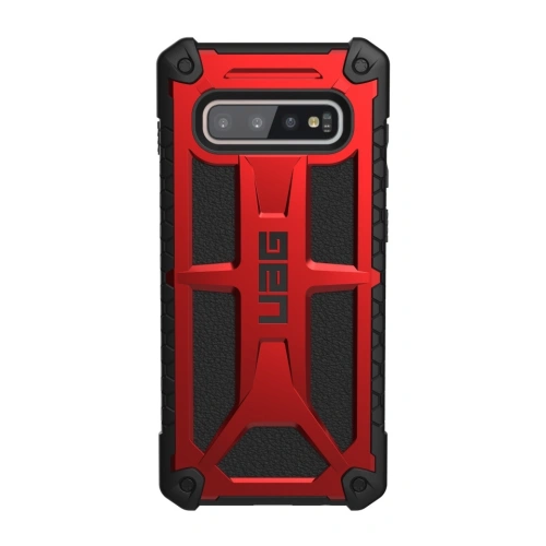 Etui UAG Urban Armor Gear Monarch Samsung Galaxy S10+ Plus (czerwene)