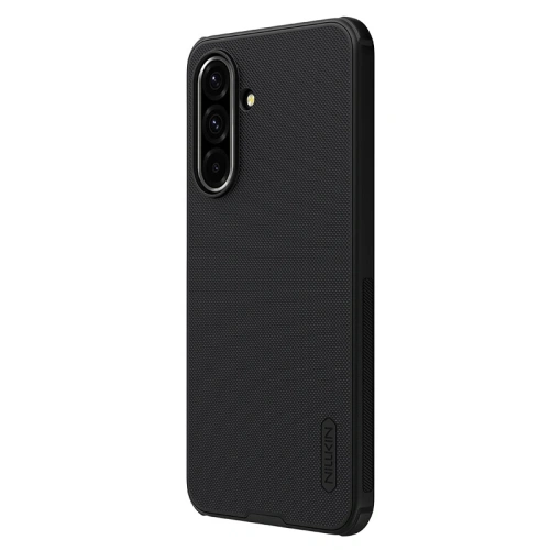 Nillkin Super Frosted Shield case in black, perfect for Samsung Galaxy A36 5G.