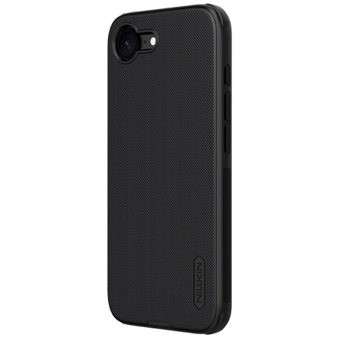 Nillkin Super Frosted Shield Pro in Schwarz, ideal für Apple iPhone 16e.