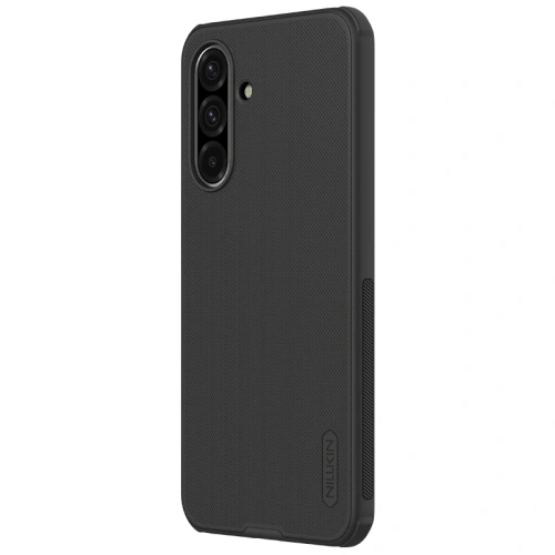 Nillkin Super Frosted Shield Pro Magnetic case in black, ideal for Samsung Galaxy A26 5G.
