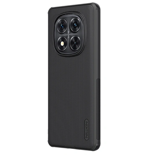 Nillkin Super Frosted Shield Pro Magnetic case in black, perfect for Xiaomi Redmi Note 14 Pro+ Plus 5G.