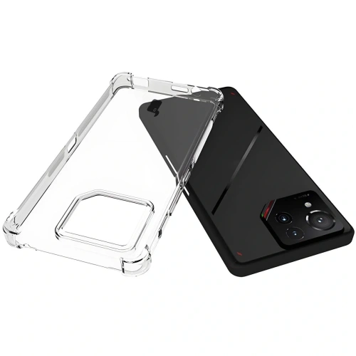 Etui Bizon Case założone na Asus ROG Phone 9, prezentujące jego elegancki wygląd.