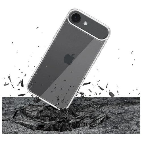 3MK Armor Case in clear color, perfect for Apple iPhone 17 Air.