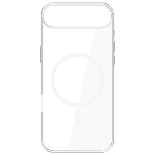 Das 3MK Clear MagCase für Apple iPhone 17 Air in transparentem Farbton, perfekt auf das Telefon abgestimmt.