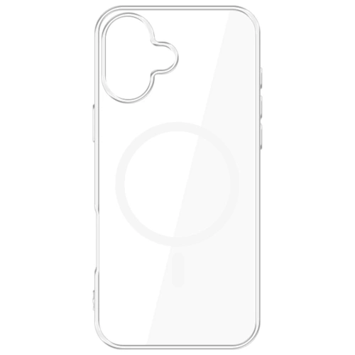 Zbliżenie na etui 3MK Clear MagCase, ukazujące szczegóły materiału TPU.