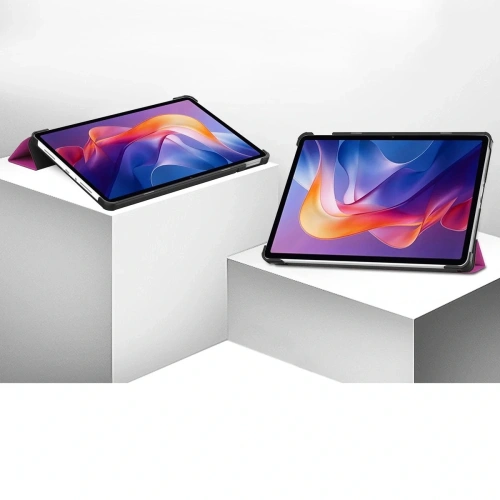 Hybrydowe etui Bizon Case Tab Croc, chroniące tablet przed uszkodzeniami.