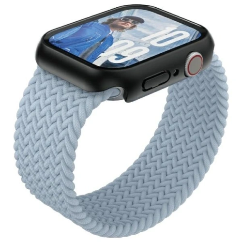 PanzerGlass Snappie Full Body screen protector in black for Apple Watch 10 42mm.
