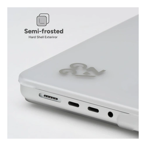 Obudowa ZAGG Hardshell na MacBooku Pro 16", doskonała do codziennego użytku i ochrony przed zarysowaniami.