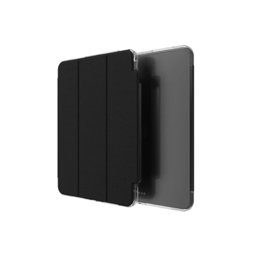 Close-up of the hybrid material of the ZAGG Crystal Palace case, ensuring durability and elegance.