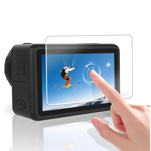Tempered glass with a hardness of 9H, ideal for protecting the camera.