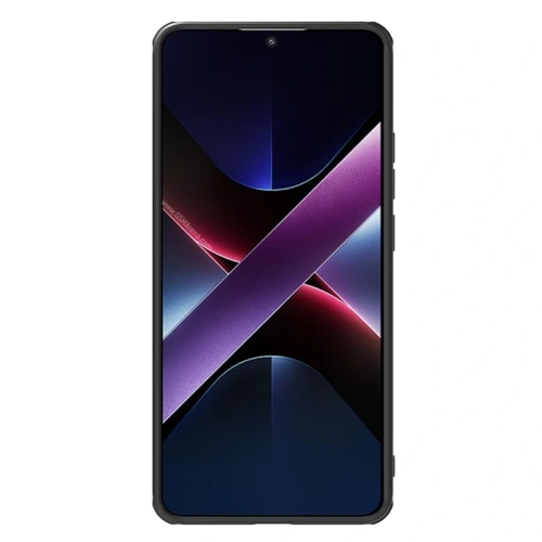 Etui Nillkin na tle białym, prezentujące nowoczesny styl i ochronę telefonu.