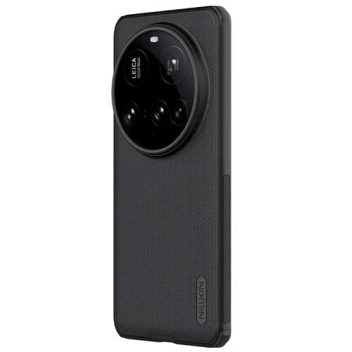 Etui Nillkin Super Frosted Shield Pro w kolorze czarnym, idealnie dopasowane do Xiaomi 15 Ultra.