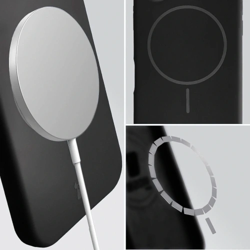 Husa cu inel magnetic, ideală pentru utilizarea cu accesorii MagSafe