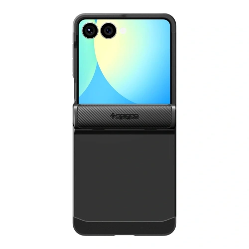 Etui Spigen Slim Armor Pro Mag MagSafe do Samsung Galaxy Z Flip 7 Black - zdjęcie 2