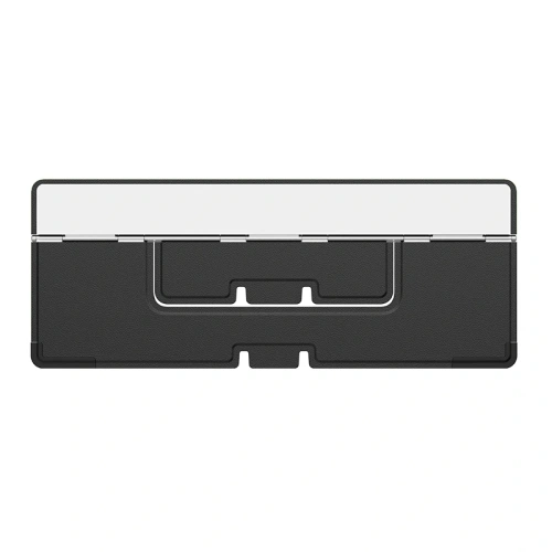 Suportul pentru laptop Nillkin Dualwing în culoare neagră, ideal pentru muncă la birou.
