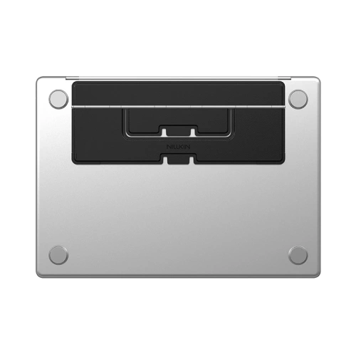 Ambalajul produsului - suportul pentru laptop Nillkin Dualwing în culoare neagră.