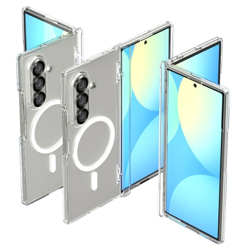 Zbliżenie na etui Spigen, ukazujące hybrydowy materiał i wykończenie