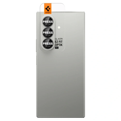 Zestaw dwóch sztuk szkła ochronnego do aparatu w kolorze czarnym