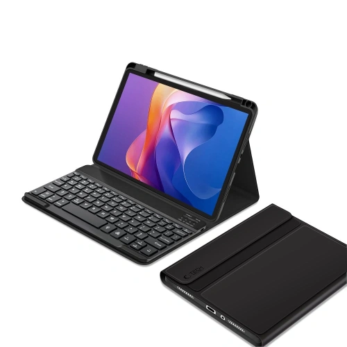 Etui Tech-Protect SmartCase Pen + Keyboard in Schwarz, stilvoll und funktional.