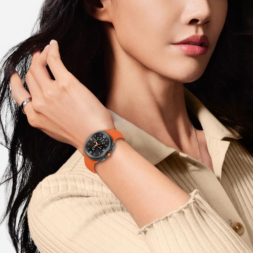 Stilvolles Armband in storm blue, passend für die Samsung Galaxy Watch.