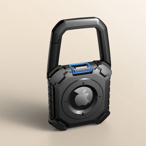 Close-up of Tech-Protect Kevlar keychain, showing hybrid material