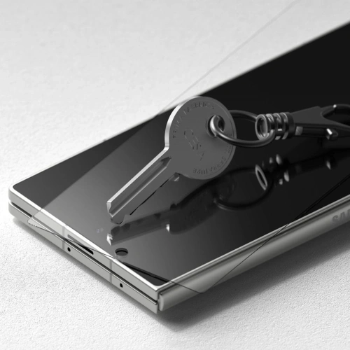 Ramka montażowa do łatwej aplikacji szkła na ekran telefonu.