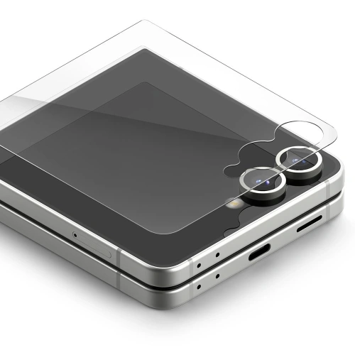 Zestaw szkła hartowanego Ringke z ramką montażową do łatwej aplikacji.