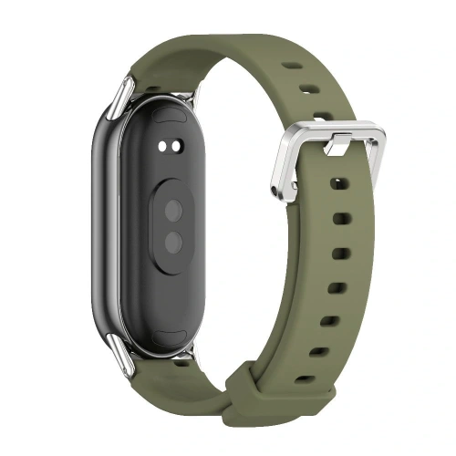 Pasek Tech-Protect IconBand Classic w kolorze army green dla Xiaomi Smart Band 8, 9 i 10