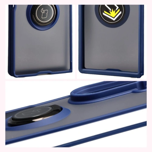 Stylowe etui na Samsung Galaxy Z Fold7 z uchwytem, idealne do codziennego użytku.