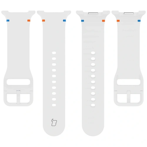 Silikonowy pasek Bizon Strap na nadgarstku, idealny do Galaxy Watch 8