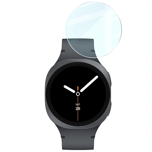 Szkło hartowane na ekran Bizon Glass Watch Clear do Samsung Galaxy Watch 8 44 mm - zdjęcie 5