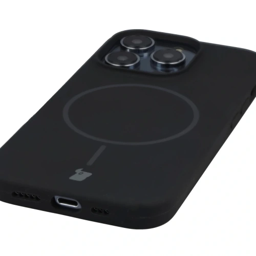 Vedere a carcasei cu inel magnetic, perfect adaptată pentru iPhone 14 Pro