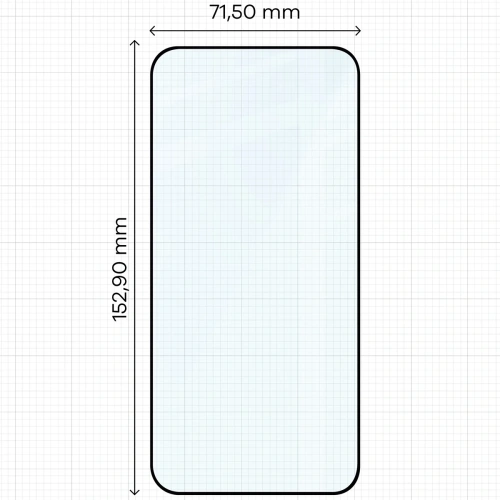 Bizon Edge képernyővédő üveg készlet, ideális a Honor 400 védelmére.