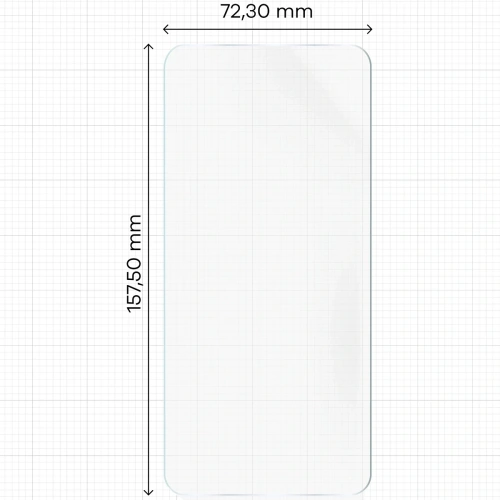 Hydrogel-Folie Bizon Glass Hydrogel Front für OnePlus Nord 5, Paket mit zwei Stück.