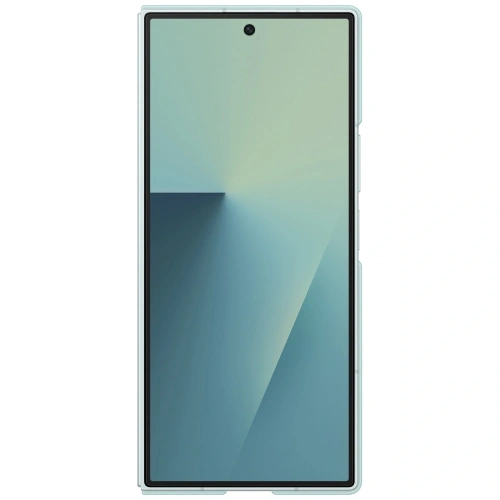 Zbliżenie na etui z silikonu, ukazujące jego gładką teksturę.