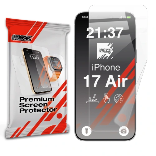 Folia ceramiczna GrizzGlass CeramicFilm na ekranie Apple iPhone 17 Air