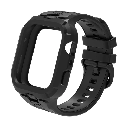 Zbliżenie na pasek Tech-Protect Armour, wykonany z wytrzymałego materiału TPU.