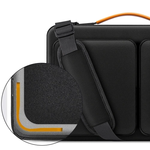 Torba Tech-Protect Defender Bag Laptop 15-16 Black/orange - zdjęcie 4