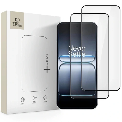 Szkło hartowane Tech-Protect Glass Fit+ do OnePlus Nord 5 - zestaw dwóch sztuk.