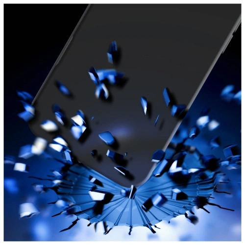 Etui 3MK Hardy zamontowane na Apple iPhone Air, prezentujące dopasowanie