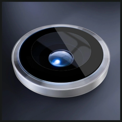 Zestaw szkła hartowanego do aparatu iPhone Air, ukazujący przezroczystość